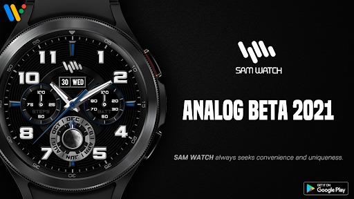 Android application SamWatch Analog Beta 2021 screenshort