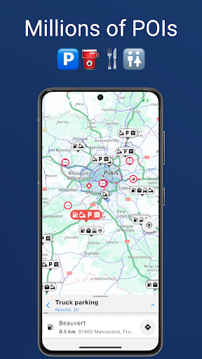 Navitruck GPS Truck & Caravan screenshot 7