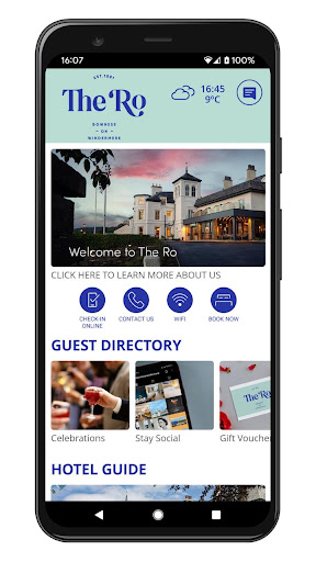 Android application The Ro Hotel screenshort