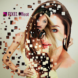 Pixel Effect Media Photo icon