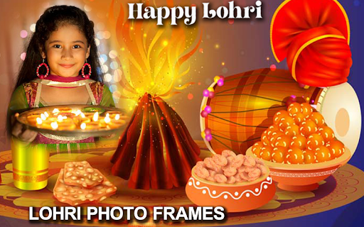 Android application Lohri photo frames screenshort