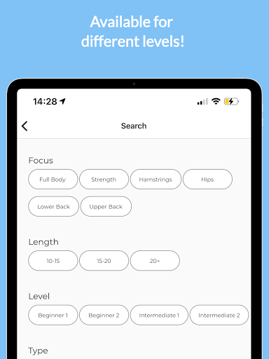 Screenshot of Bring Me Yoga