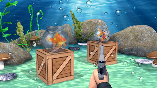 Android application Happy Fish: Bottle Shooter Ga screenshort