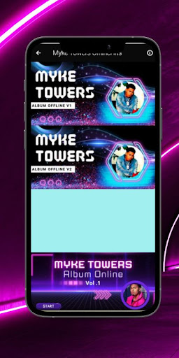 Music Myke Towers OfflineHits Screen 2