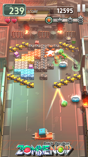Zombienoid: Brick Breaker Screen 2