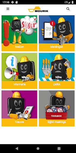 Android application S@M screenshort