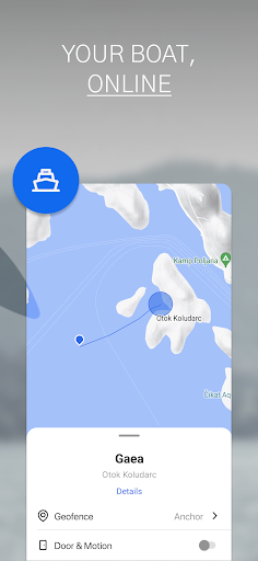 Android application Sentinel - your boat, online screenshort