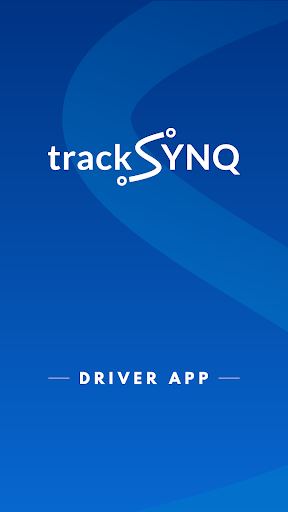 Android application trackSYNQ Driver screenshort