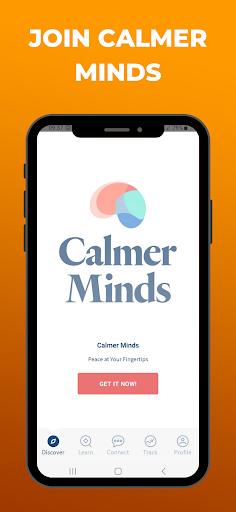 Android application Calmer Minds screenshort