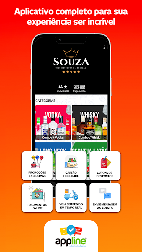 Android application Souza Distribuidora screenshort
