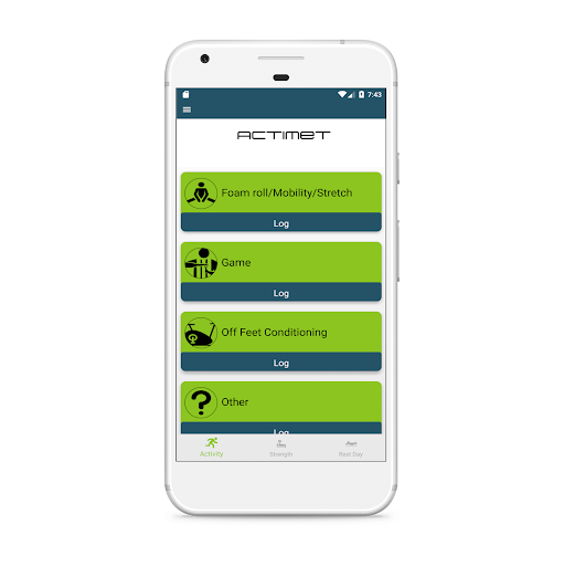 Actimet Screen 2