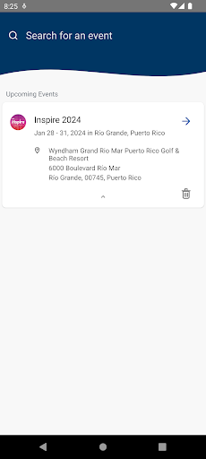 RSPA Events Screen 2