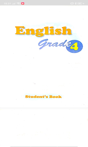 សៀវភៅអង់គ្លេស ថ្នាក់ទី៤