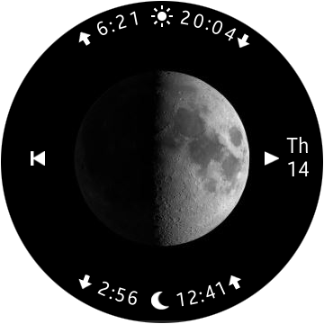 Moon Calendar Watchのおすすめ画像5
