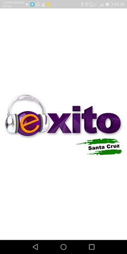 Android application Radio Éxito Santa Cruz screenshort