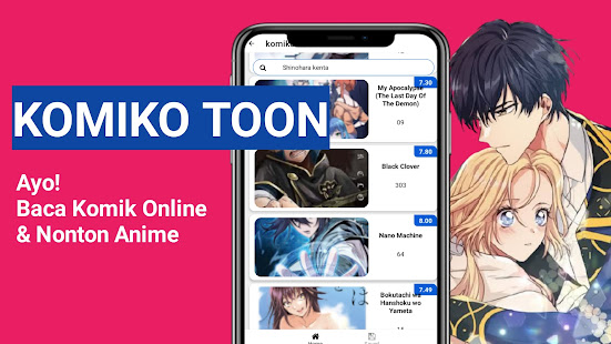 Komiko Toon - Baca Komik & Nonton Anime Online 1.0 APK + Mod (Free purchase) for Android