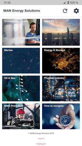 Android application MAN Energy Solutions Brochure screenshort