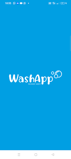 Android application WashApp.fi Delivery screenshort