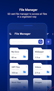 SD Card File Transfer manager Screenshot