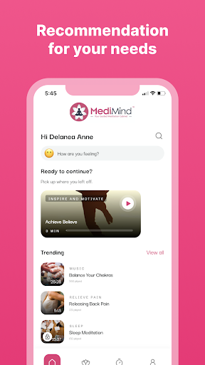 Screenshot of MediMind: Meditation Therapy