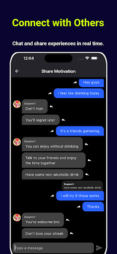 SoberTrack - Quit Alcohol Screenshot 4 - AppWisp.com