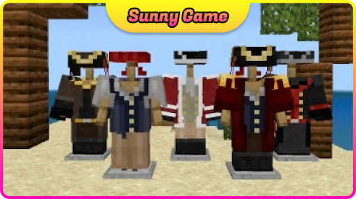 Pirate mod for Minecraft PE