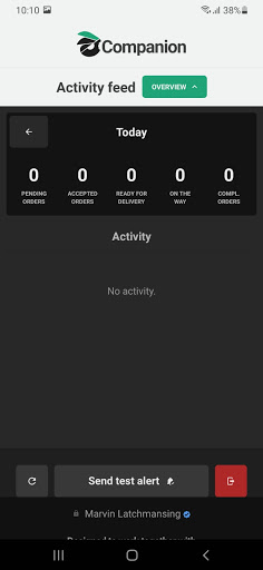 Eats Companion Screen 3