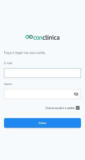 Android application Conclinica - Profissionais de screenshort