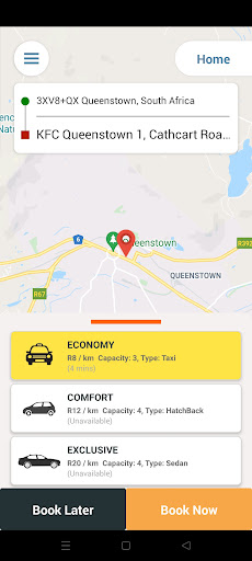 CITYCAB Screen 2