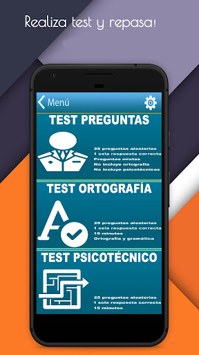 Test Policía Nacional CNP Screen 2