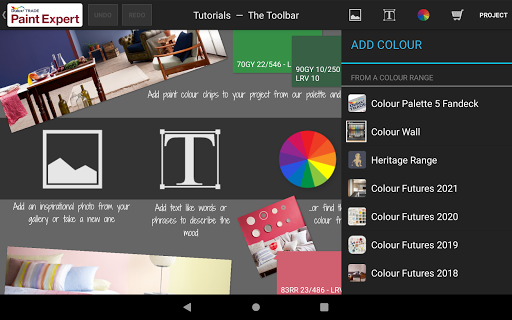 Dulux Paint Expert: Designers Screen 3
