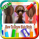 Cover Image of ダウンロード How to Draw HairStyle 1.12.31 APK