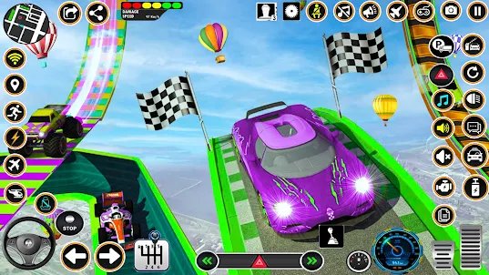Spider Car Stunt Game Car Game