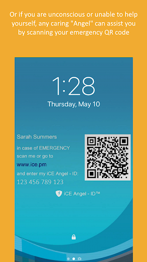 iCE Angel – ID™ Emergency SOS Screen 2