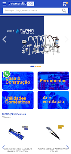 Android application Casa Cardão screenshort