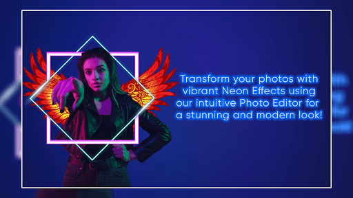 Android application Neon Art - Neon Photo Editor screenshort