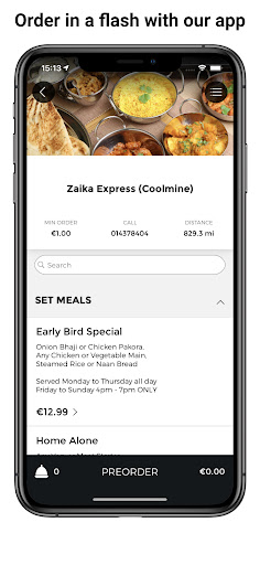 Zaika Express Screen 2