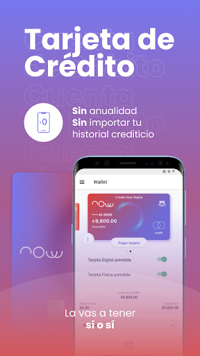 Now Bank: Tarjeta de Crédito Screen 3