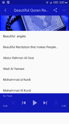 Beautiful Quran Recitation mp3 Screen 2