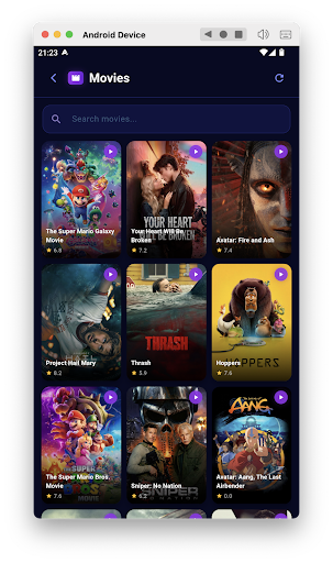 App screenshot