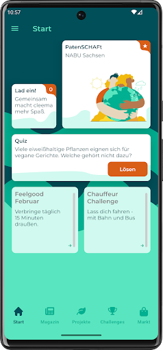 Android application cleema screenshort