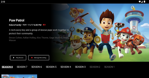 Screenshot of SFCNtv