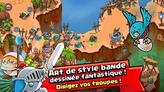 Crazy Kings: RPG Tower Defense Capture d'écran