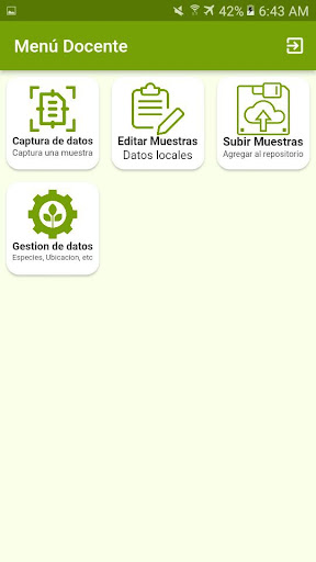 Android application AGROTICS UTPL screenshort