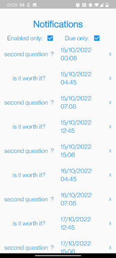 Rememberer Screen 3