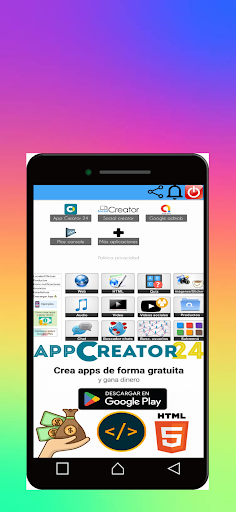 Android application App Creator 24 screenshort