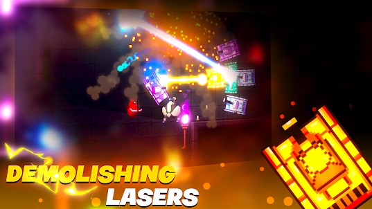 Laser Tanks: Pixel Dungeon RPG