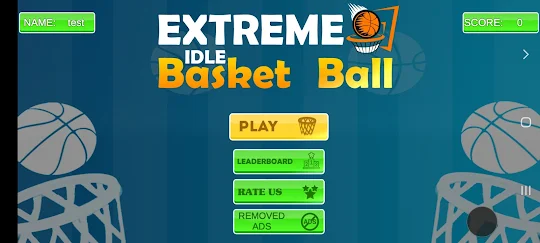 Extreme basket ball