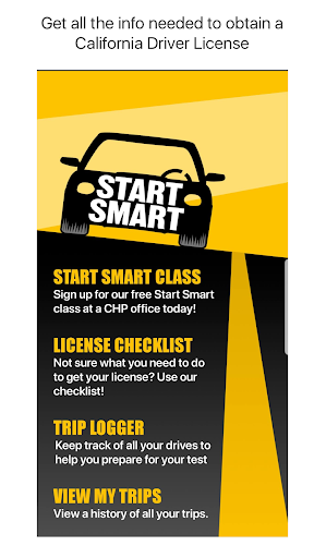 Android application Start Smart: CA Driver License screenshort