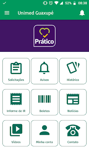 Unimed Guaxupé Cliente Screen 2